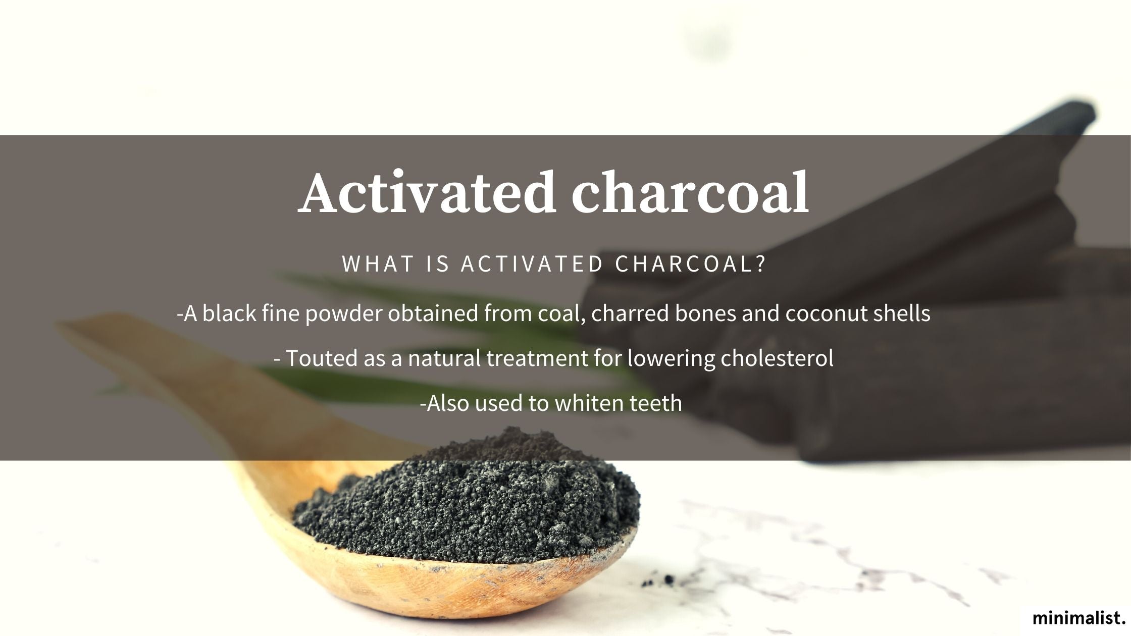 how is activated charcoal different how is activated charcoal different