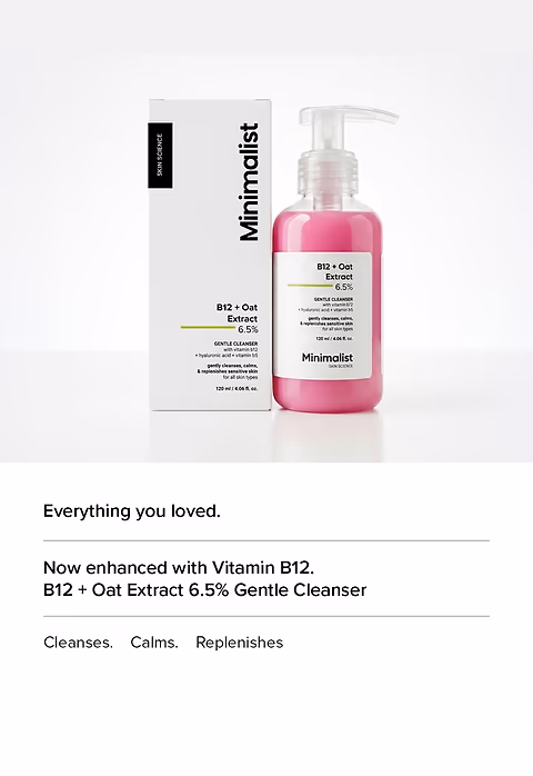 B12 + Oat Extract 6.5% Gentle Cleanser