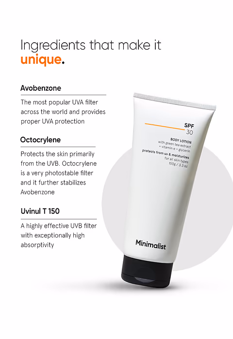 SPF 30 Body Lotion