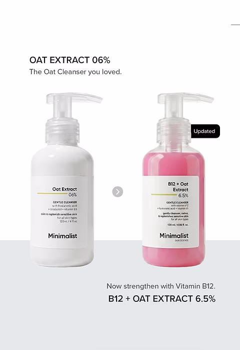 B12 + Oat Extract 6.5% Gentle Cleanser