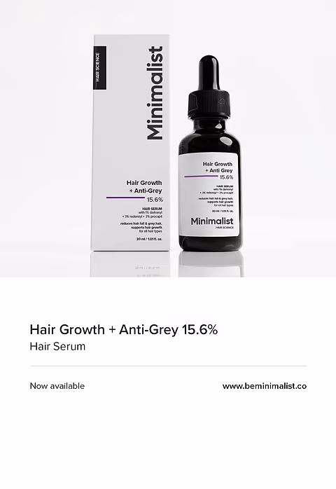 Hair Growth + Anti-Grey 15.6% Hair Serum