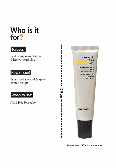 L-Ascorbic Acid 8% Lip Treatment Balm