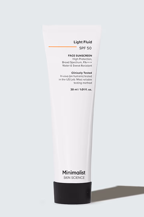 Light Fluid SPF 50 Sunscreen