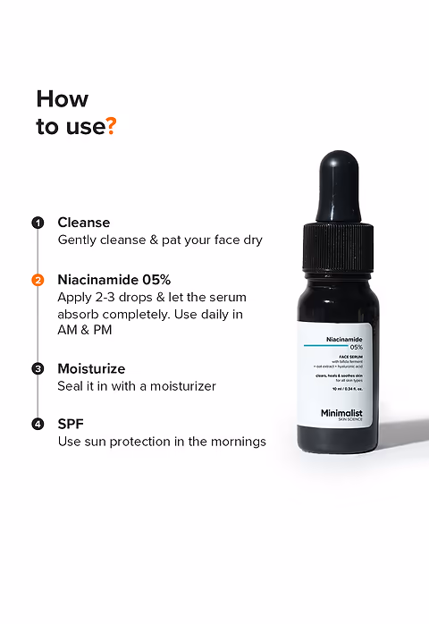 Niacinamide 5% Face Serum 10ml