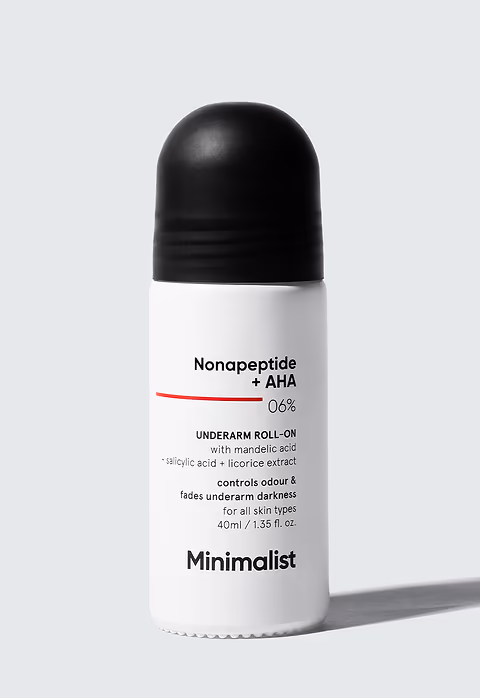 Nonapeptide + AHA 6% Underarm Roll-On