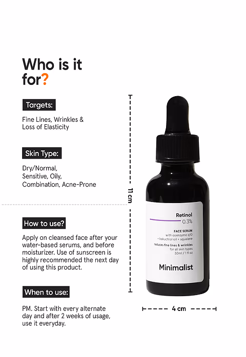 Retinol 0.3% Face Serum