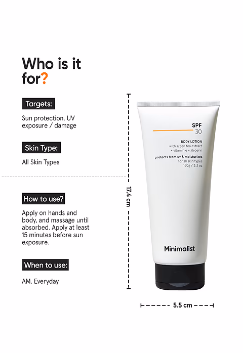 SPF 30 Body Lotion