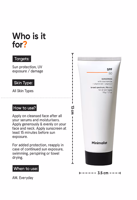 SPF 50 Sunscreen