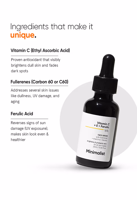 Vitamin C + E + Ferulic 16% Face Serum