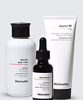 Oily Skincare Kit for Oily, Sensitive Skin with Large Pores - For Him & Her